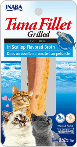 Grilled Tuna in Scallop Broth