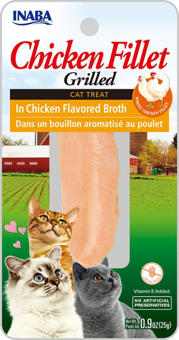 Grilled Chicken in Chicken Broth