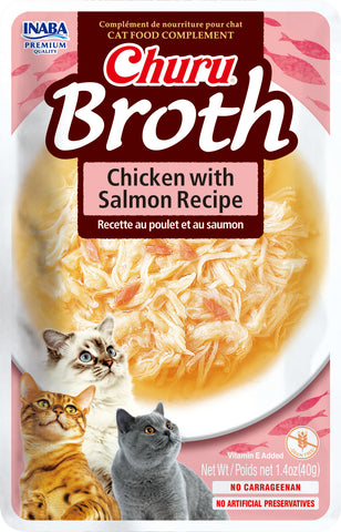 Churu Broth - Chicken with Salmon Recipe