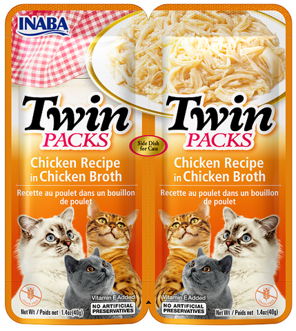 Twin Packs - Chicken Recipe in Chicken Broth
