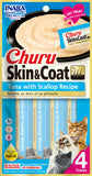 Churu Skin & Coat Tuna with Scallop